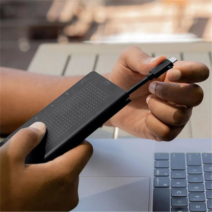 Twelve South StayGo USB-C Hub Wired USB 3.2 Gen 1 For Apple MacBook Black 232676