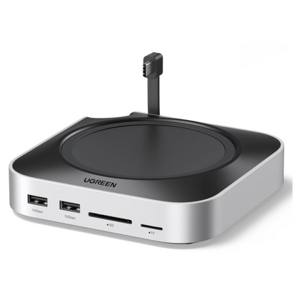 UGREEN Mac Mini M4 Dock 10Gbps NVMe SSD Enclosure USB C Hub with with 3x USB-A