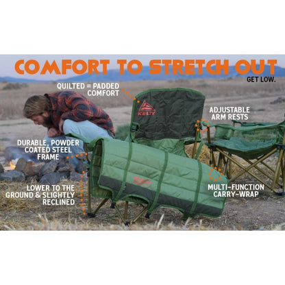 Kelty Lowdown Camping Chair Portable Folding Chair for Festivals Camping Beach