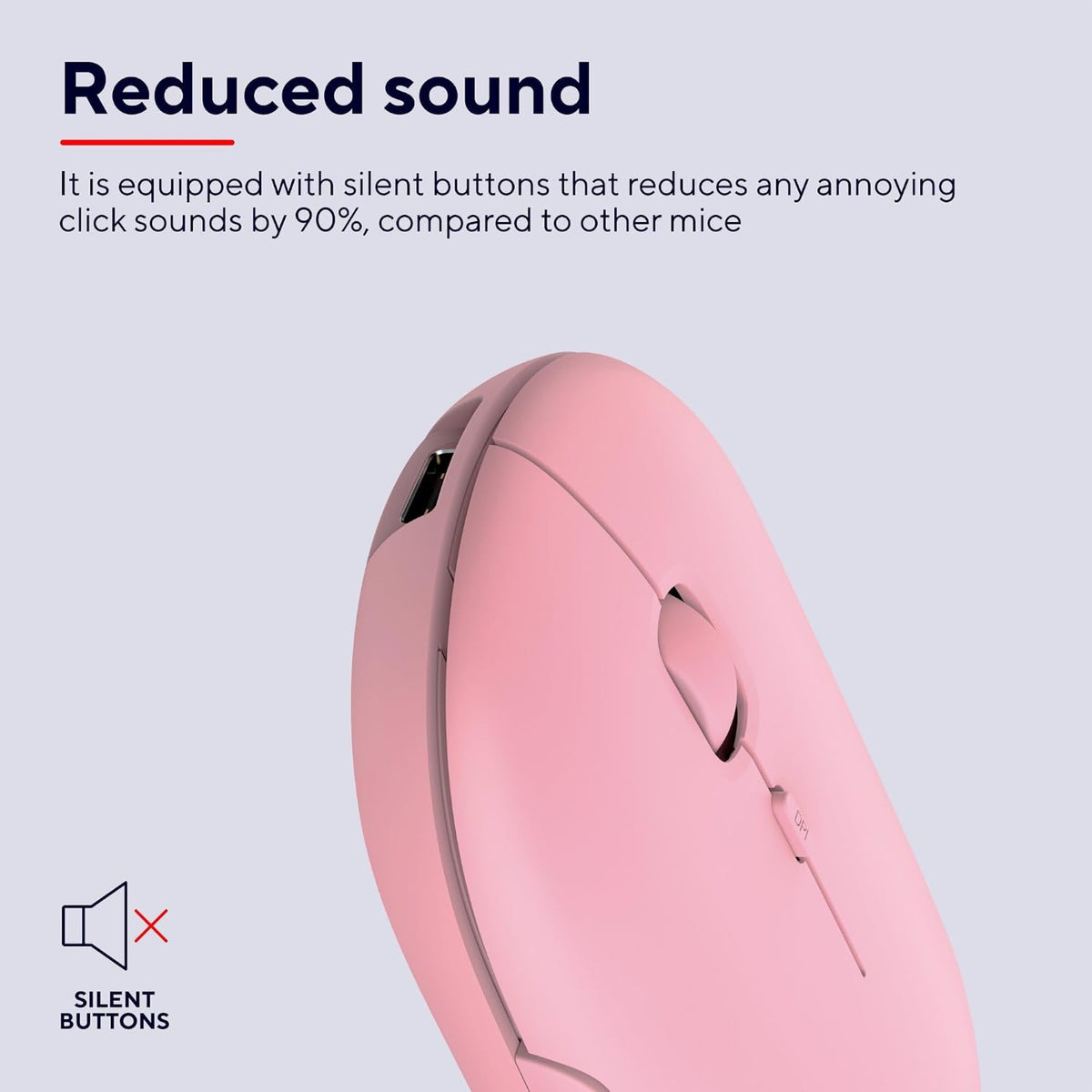Trust Wireless Bluetooth Mouse or 2.4 GHz with USB Mini-Receiver Rechargeable