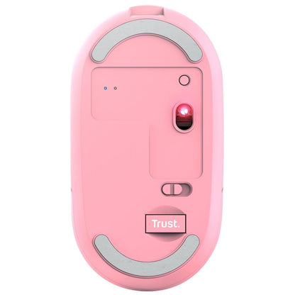 Trust Wireless Bluetooth Mouse or 2.4 GHz with USB Mini-Receiver Rechargeable