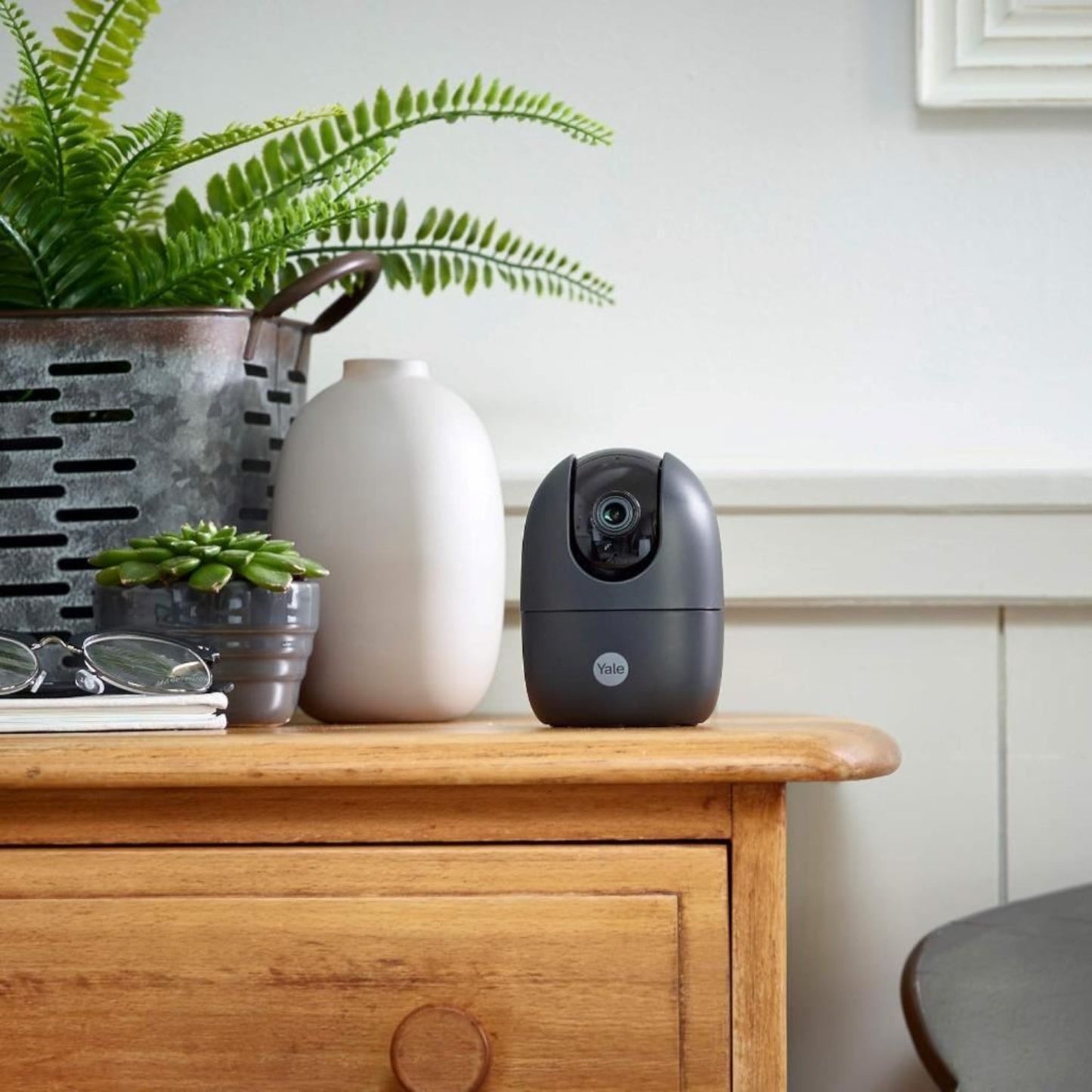 Yale Indoor Wi-Fi Camera Pan and Tilt Motion Detection Two Way Talk Live Viewing