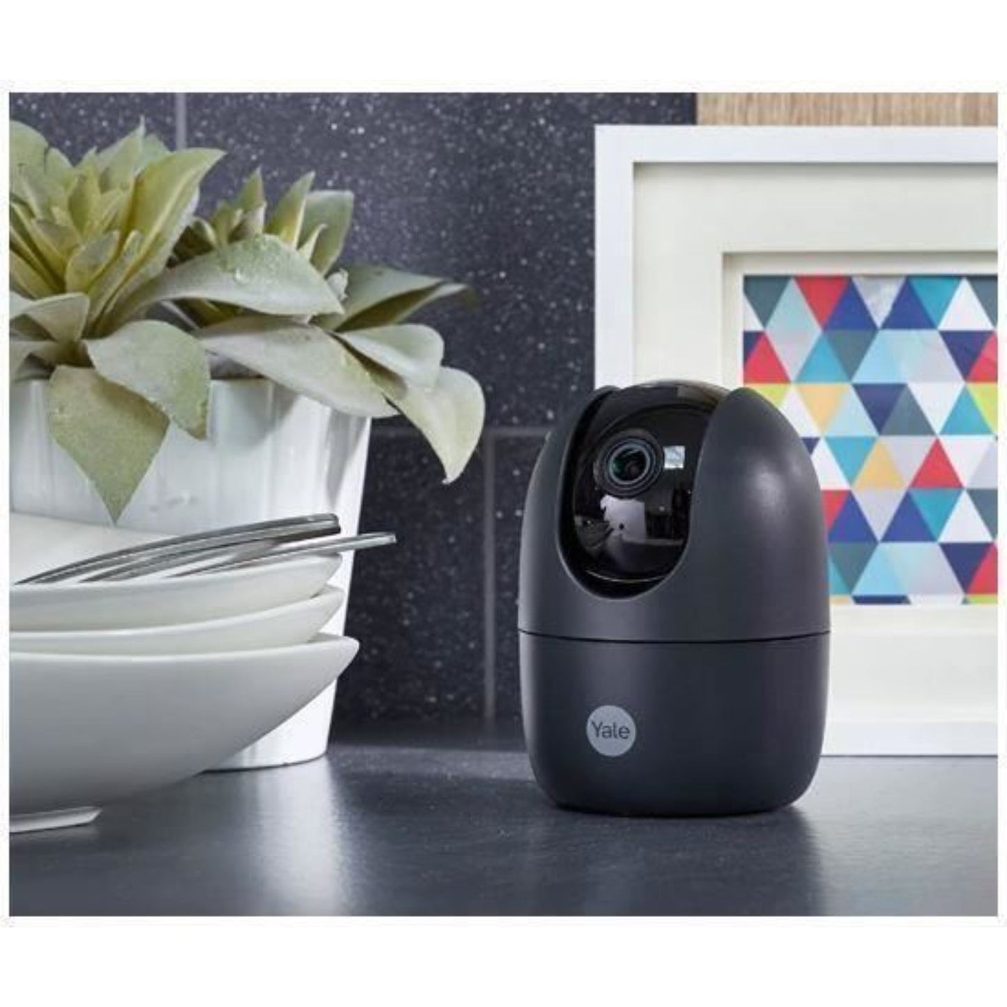 Yale Indoor Wi-Fi Camera Pan and Tilt Motion Detection Two Way Talk Live Viewing
