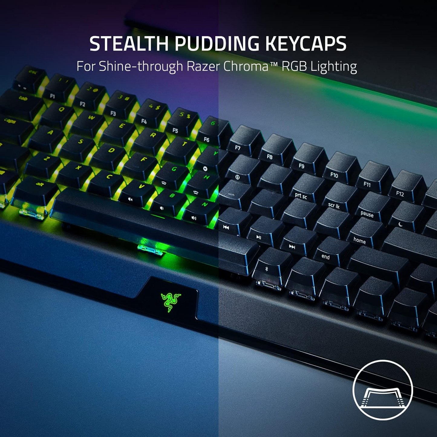 Razer BlackWidow V3 Mini Wireless Gaming Keyboard Yellow Switch QWERTZ German
