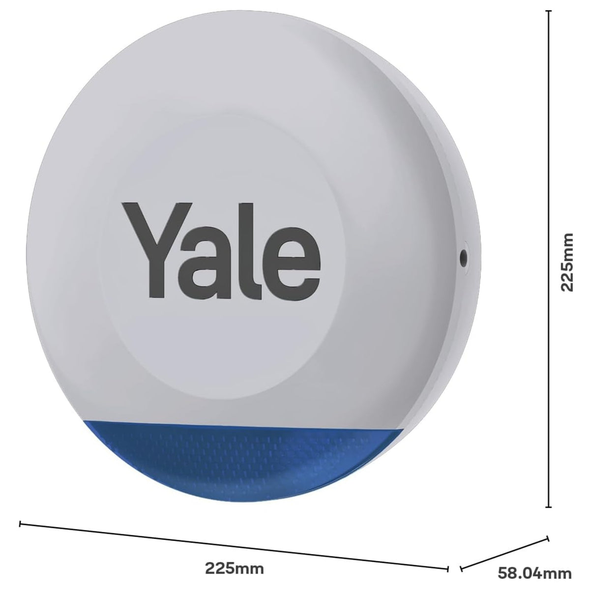 Yale Smart Outdoor Siren 100dB Weatherproof Flashing LED Smart Alarm AL-ESG-1A-G