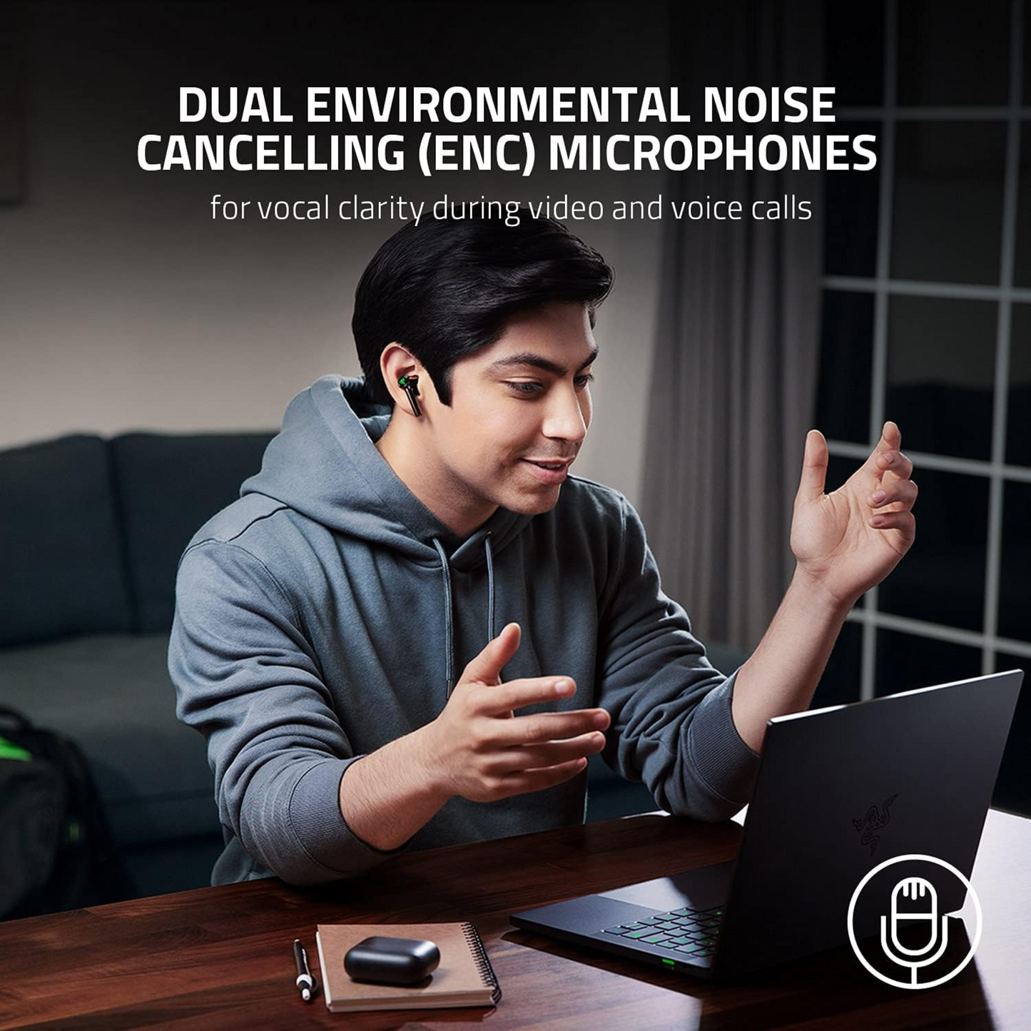 Razer Hammerhead True Wireless True Wireless Low Latency Earbuds Chroma 2nd Gen