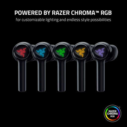 Razer Hammerhead True Wireless True Wireless Low Latency Earbuds Chroma 2nd Gen