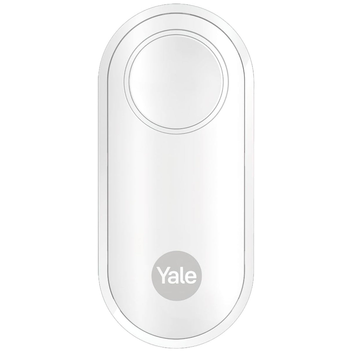 Yale Smart Alarm Button White Panic Button Doorbell Wireless 1km Range AL-PB-1AW
