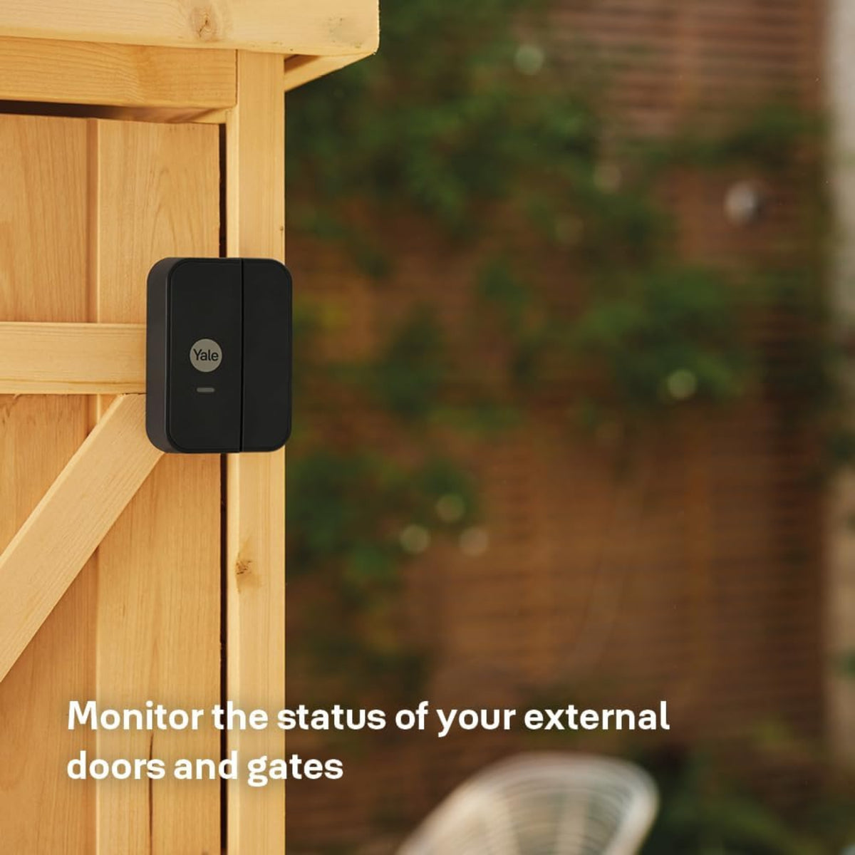 Yale Outdoor Window Door Contact Sensor Weatherproof Smart Alarm AL-EDC-1A-G