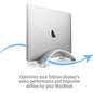 Twelve South BookArc Vertical Desktop Stand For 13" MacBook Laptop Silver 248220