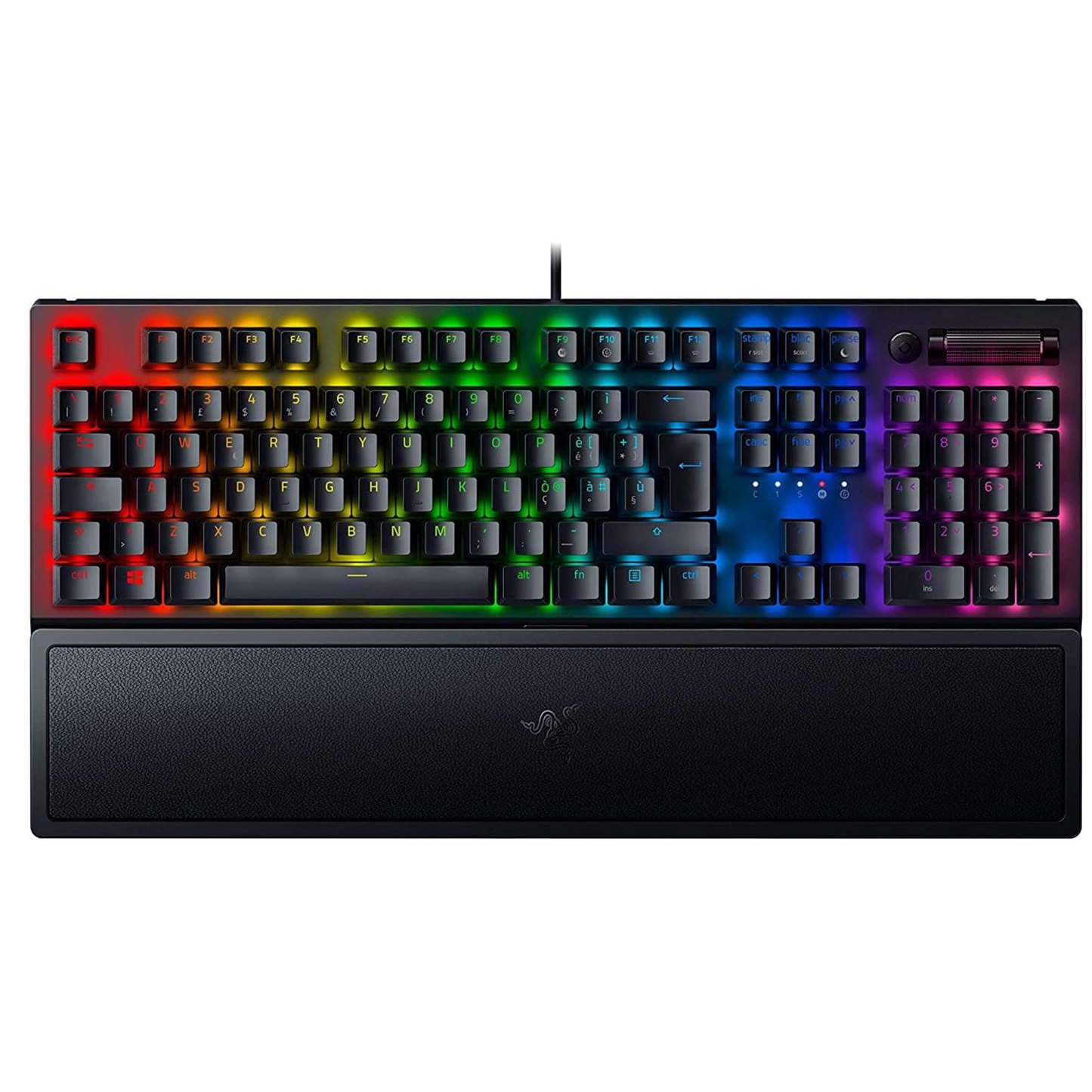 Razer BlackWidow V3 Mechanical Gaming Keyboard Green Switches QWERTY Italian