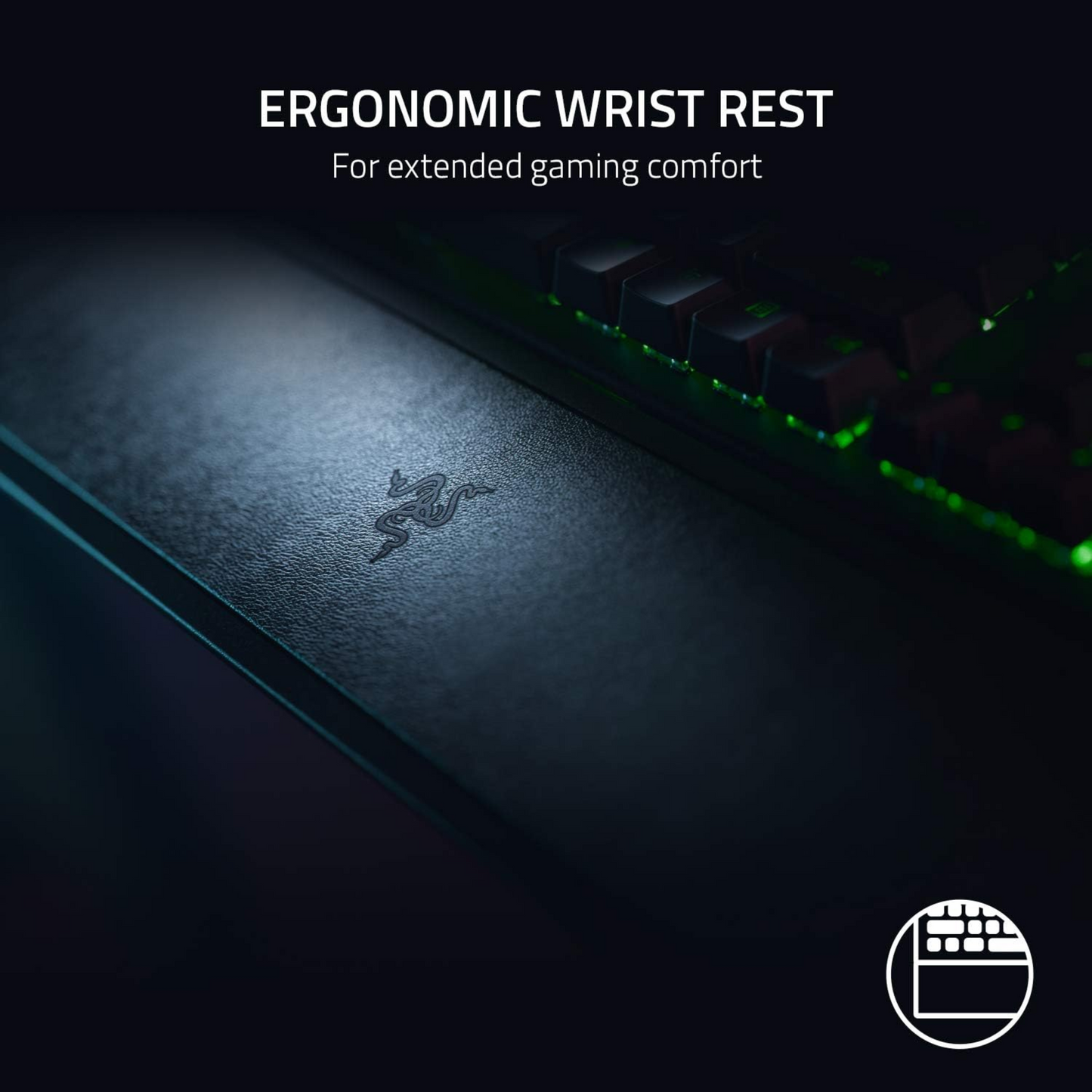 Razer BlackWidow V3 Mechanical Gaming Keyboard Green Switches QWERTY Italian