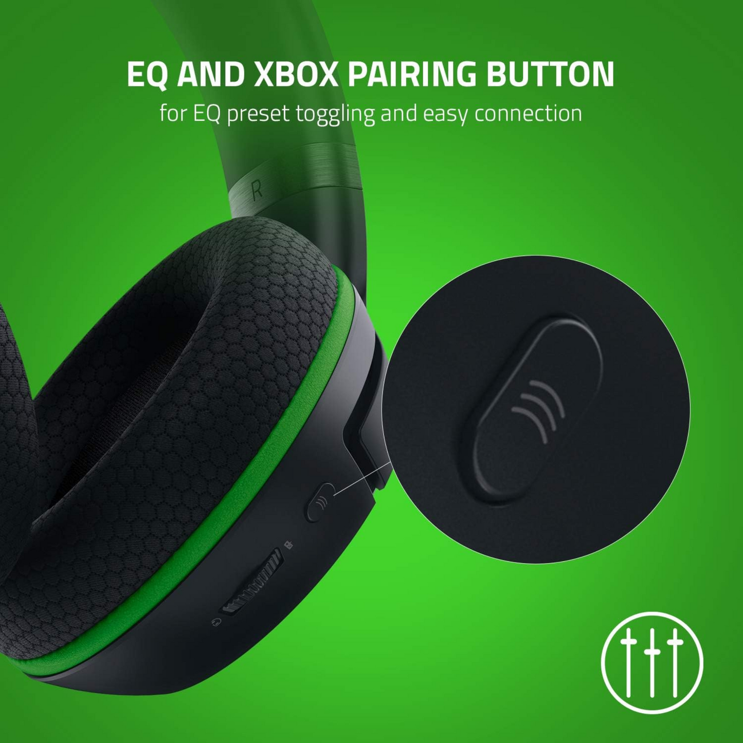 Razer Kaira Wireless Gaming Headset for Xbox Series X 50 mm Drivers Cardioid Mic