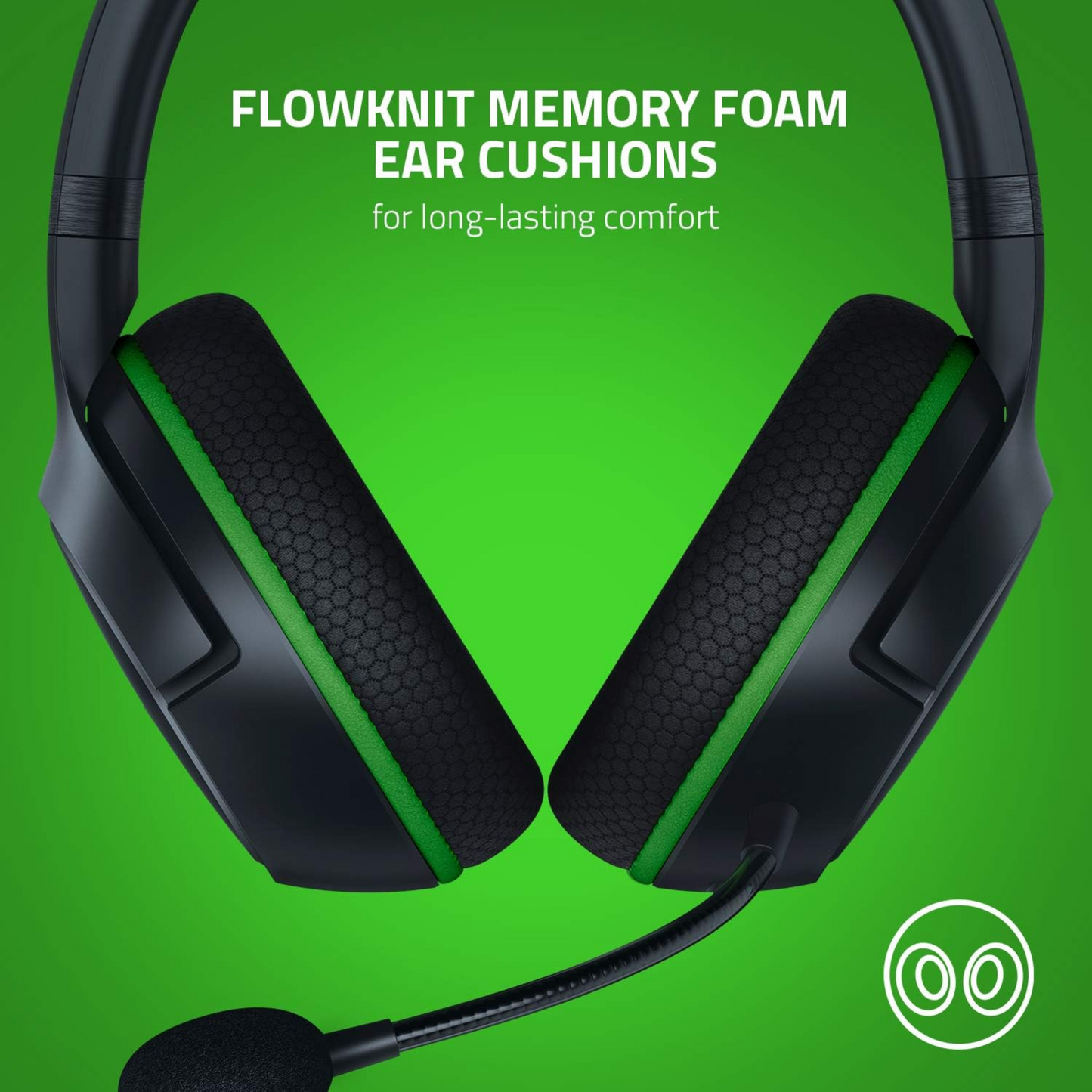 Razer Kaira Wireless Gaming Headset for Xbox Series X 50 mm Drivers Cardioid Mic