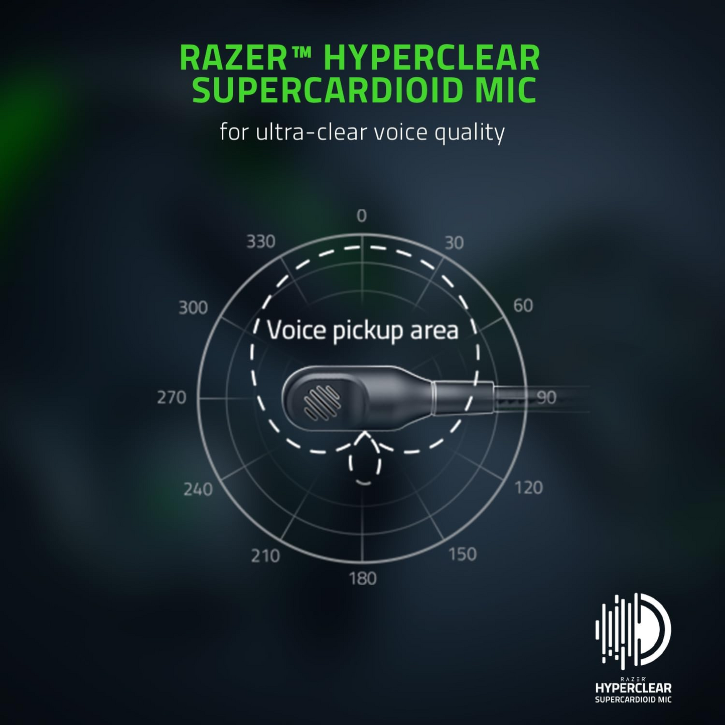 Razer Kaira Wireless Gaming Headset for Xbox Series X 50 mm Drivers Cardioid Mic