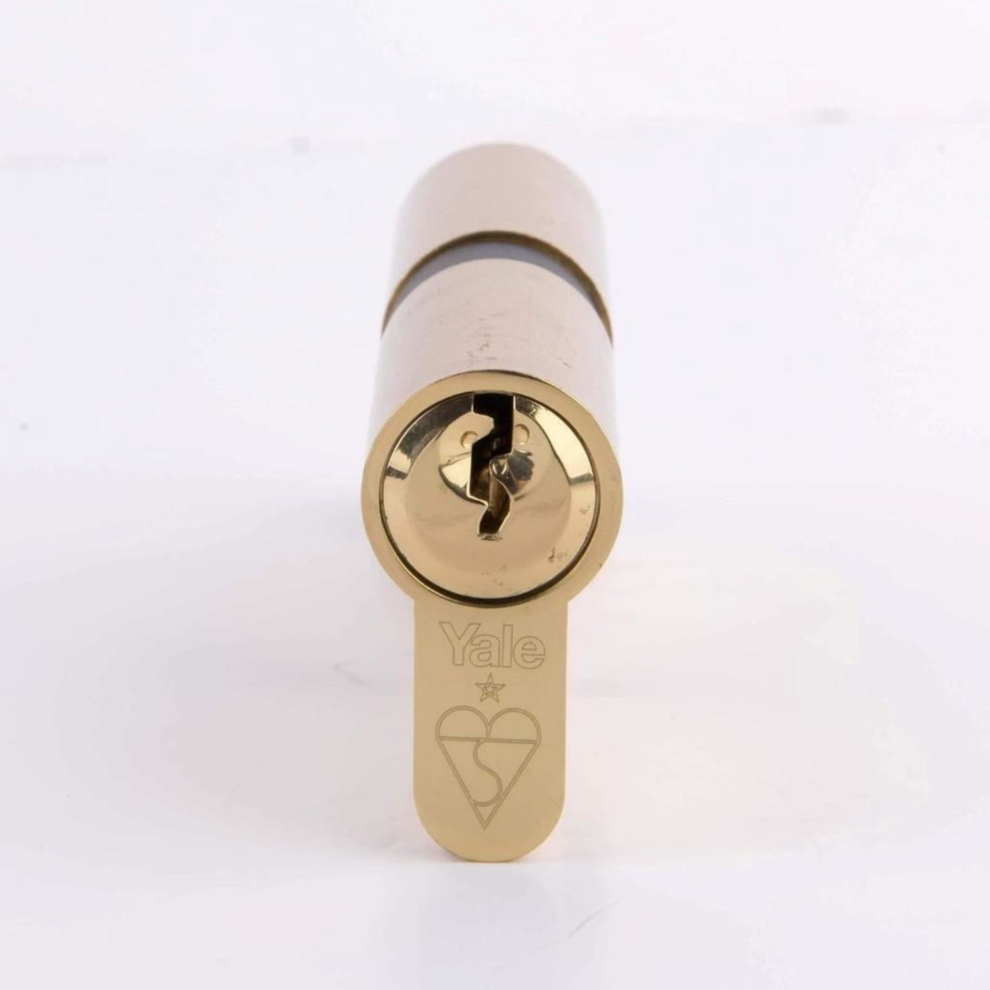 Yale Euro Thumbturn Cylinder lock (80mm) 35:10:35 Brass Finish High Security