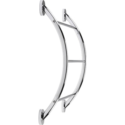 Croydex Curved Towel Rack Britannia Flexi-Fix Chrome Plated 13.5 x 51 x 57.2 cm