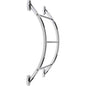Croydex Curved Towel Rack Britannia Flexi-Fix Chrome Plated 13.5 x 51 x 57.2 cm