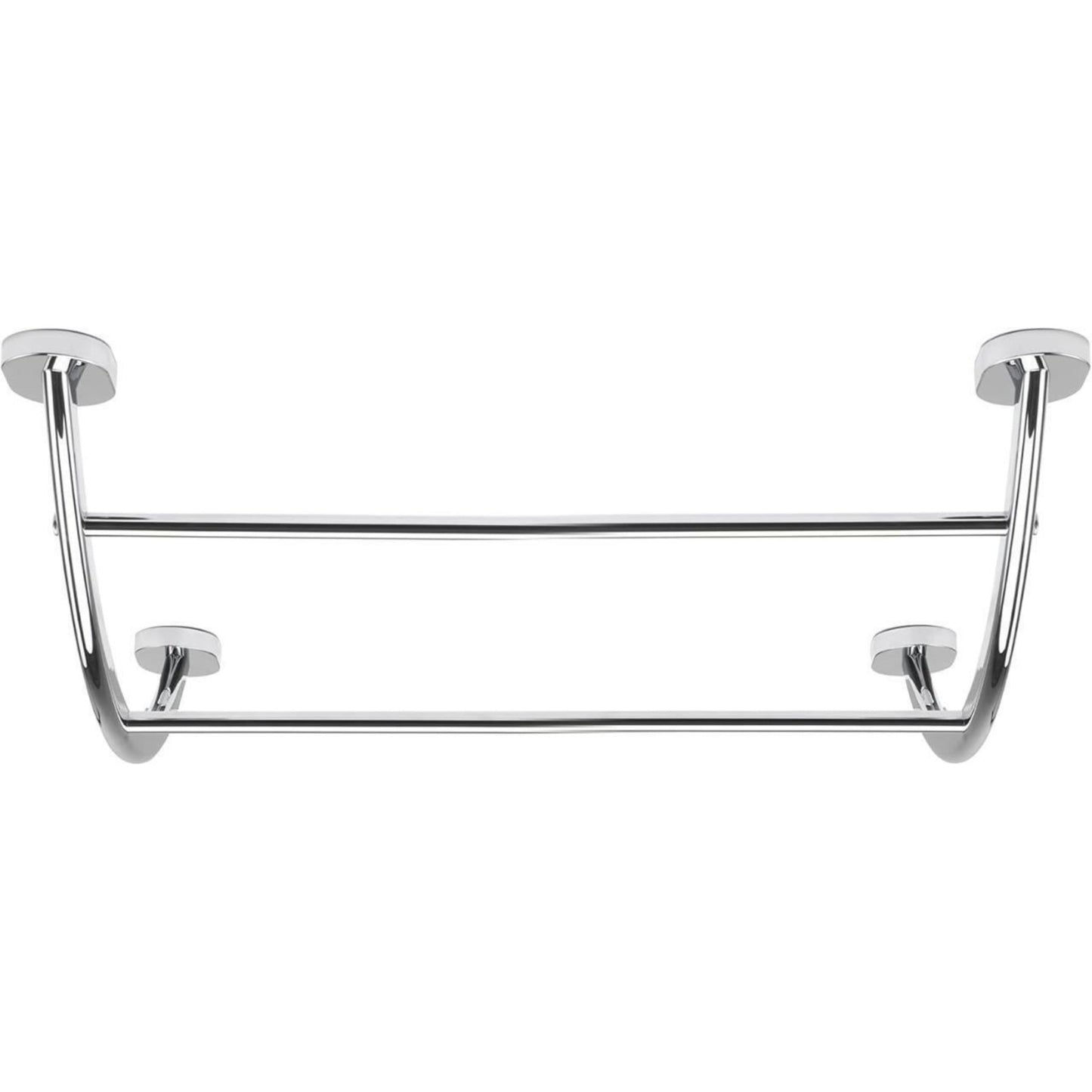 Croydex Curved Towel Rack Britannia Flexi-Fix Chrome Plated 13.5 x 51 x 57.2 cm