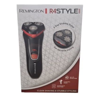 Remington R4 Electric Rotary Dry Shaver Cordless Pivoting Neck Detail Trimmer