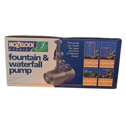 Hozelock 3000 LPH Cascade Fountain Waterfall and Fountain Pump 3380