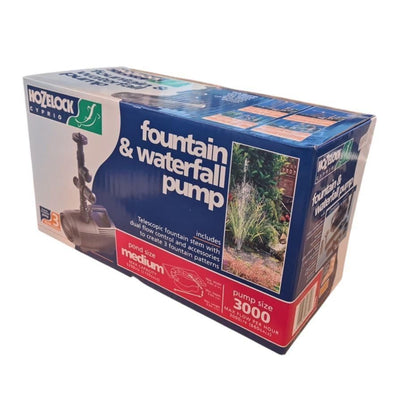 Hozelock 3000 LPH Cascade Fountain Waterfall and Fountain Pump 3380