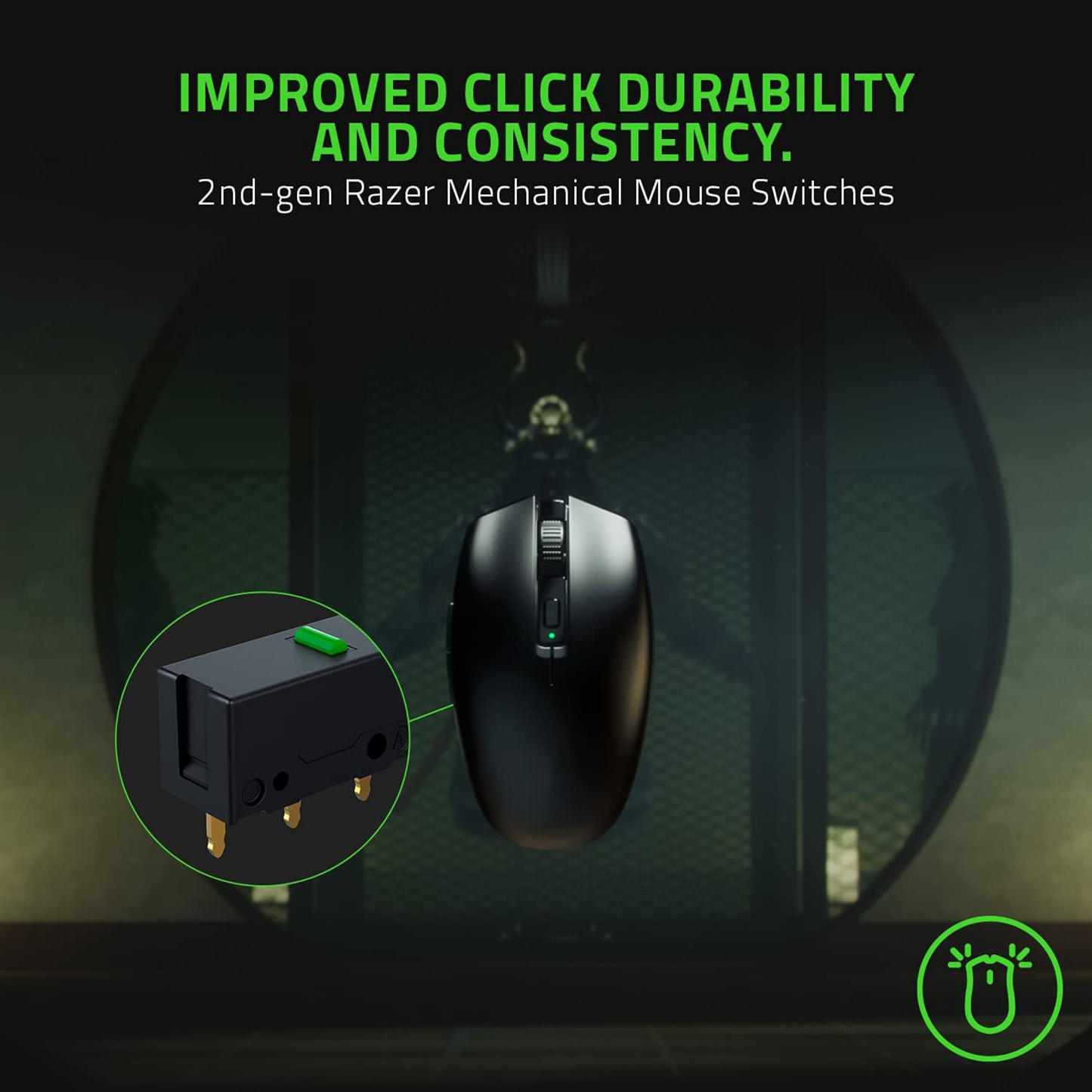Razer Orochi V2 Wireless Gaming Mouse Mechanical Lightweight Bluetooth 2nd Gen