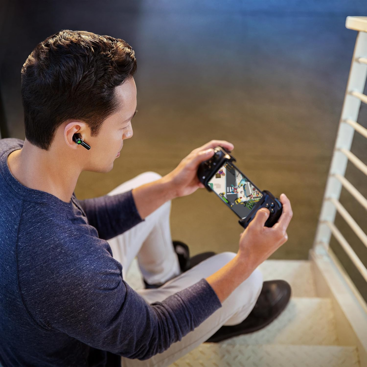 Razer Hammerhead True Wireless Pro THX Certified Earbuds Noise Cancellation