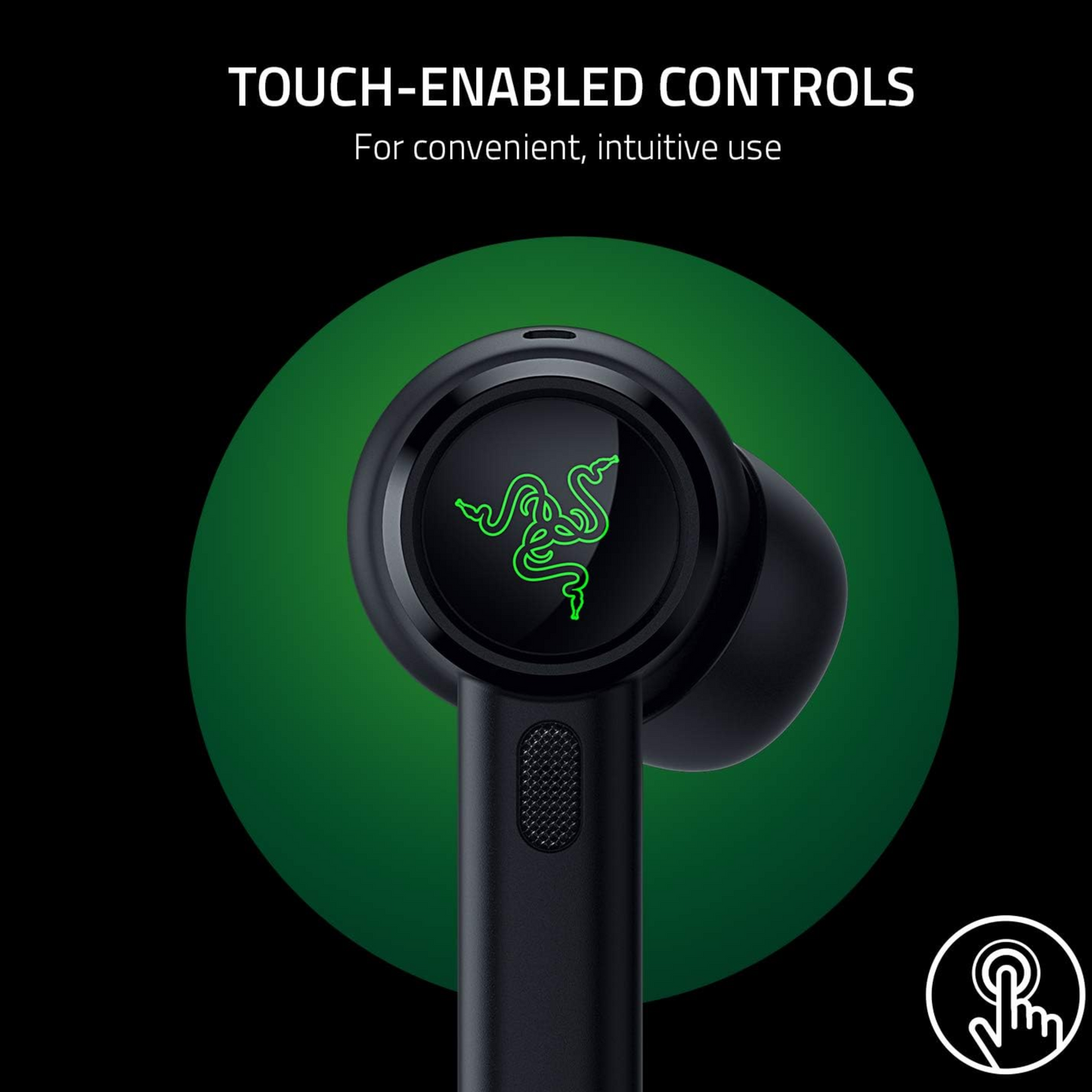 Razer Hammerhead True Wireless Pro THX Certified Earbuds Noise Cancellation