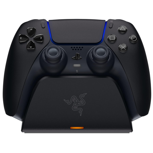 Razer Quick Charging Stand for PlayStation 5 Controller Cradle Midnight Black