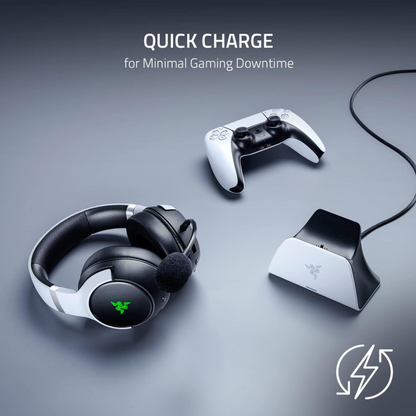 Razer Quick Charging Stand for PlayStation 5 Controller Cradle Midnight Black