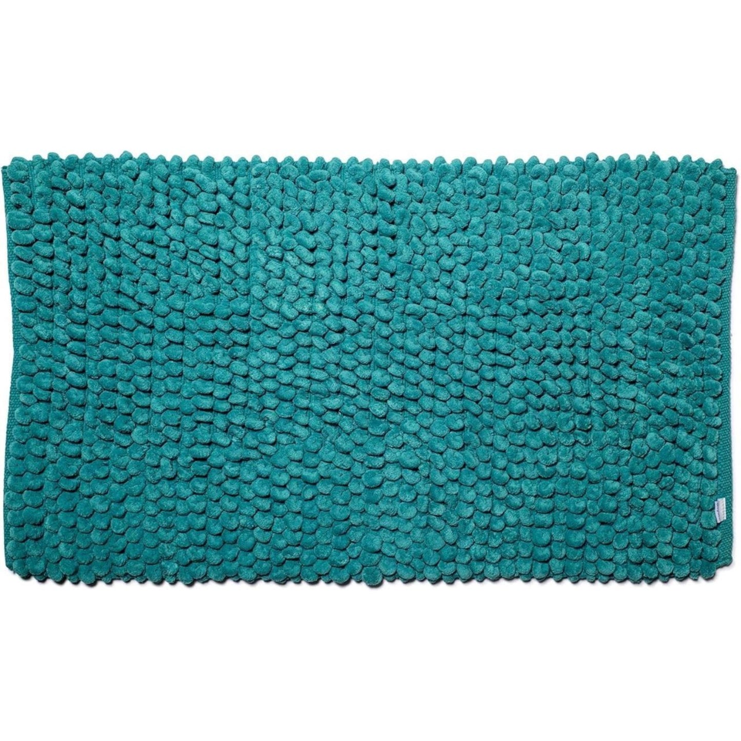 Croydex Aqua Chenille Cushioned Bathroom Rug Slip-Resistant Backing 80x50cm