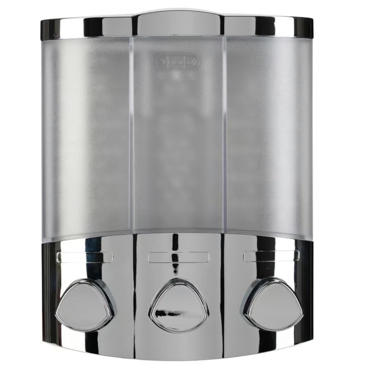 Croydex Trio Soap Dispenser Wall Mounted Shower Gel Shampoo Conditioner