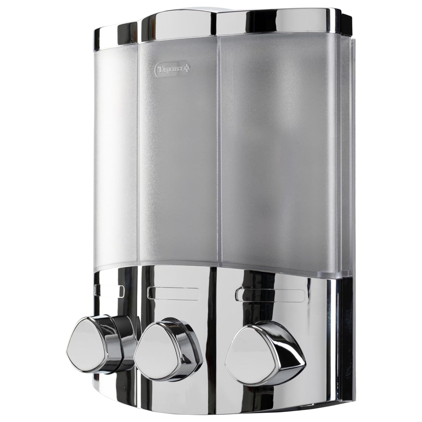 Croydex Trio Soap Dispenser Wall Mounted Shower Gel Shampoo Conditioner