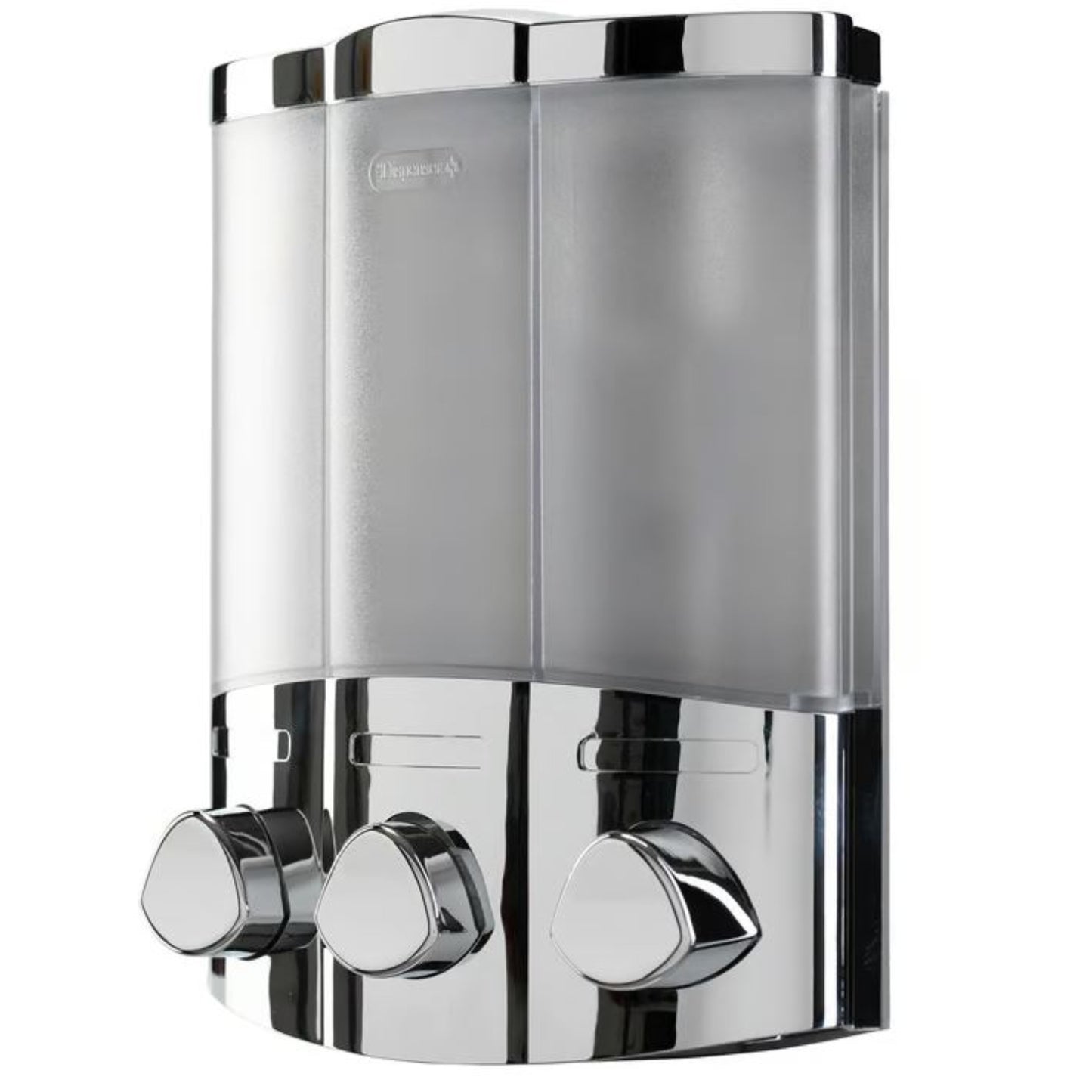 Croydex Trio Soap Dispenser Wall Mounted Shower Gel Shampoo Conditioner