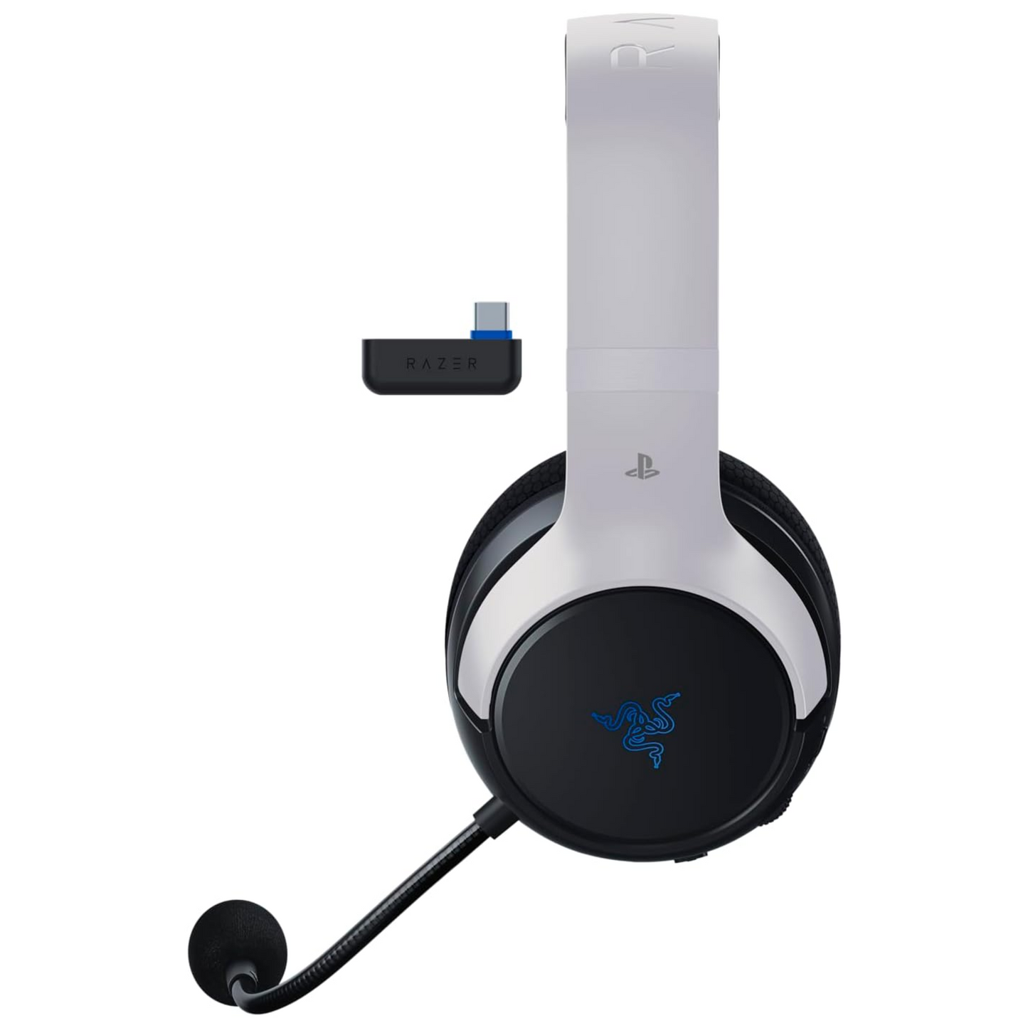 Razer Kaira Pro Dual Wireless PlayStation 5 Headset with Haptics 50 mm Driver