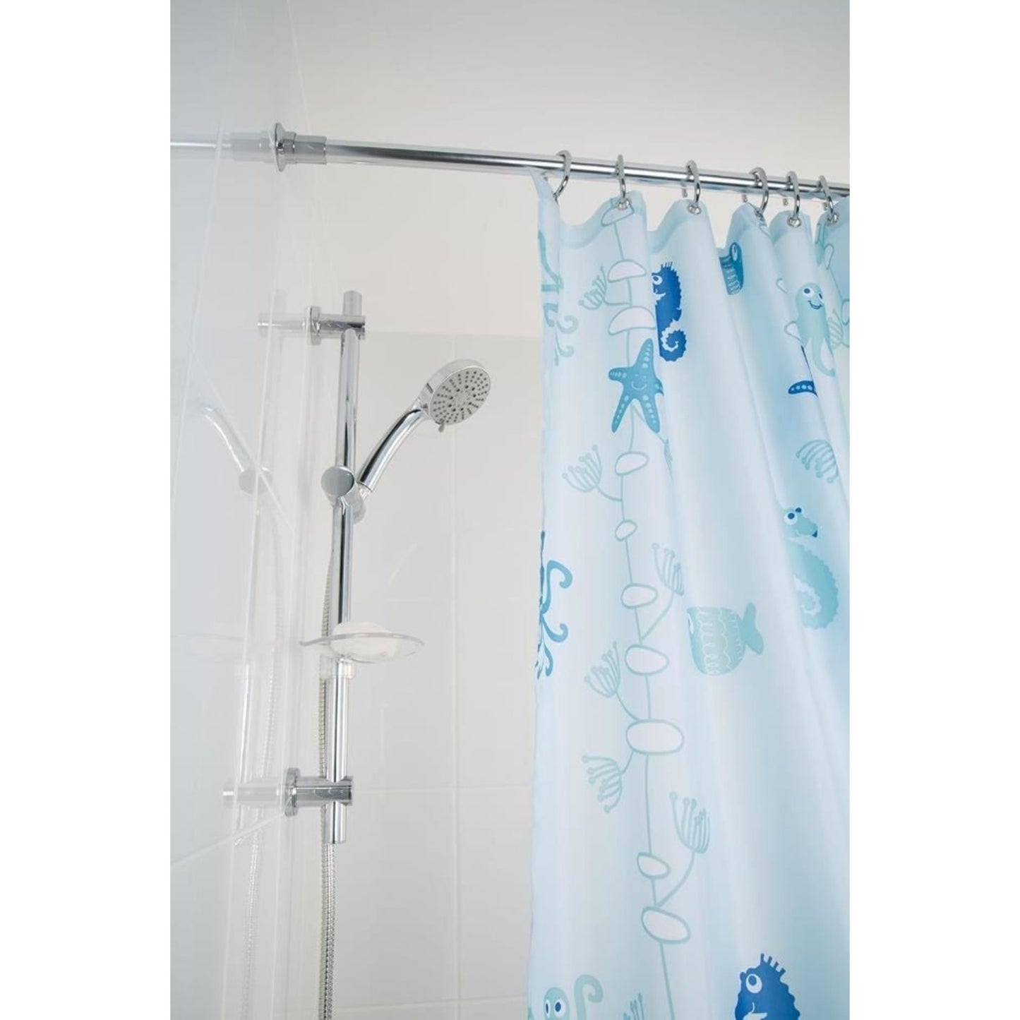 Croydex Shower Handset Eco Water Saving 5 Function Chrome Finnish AM169141