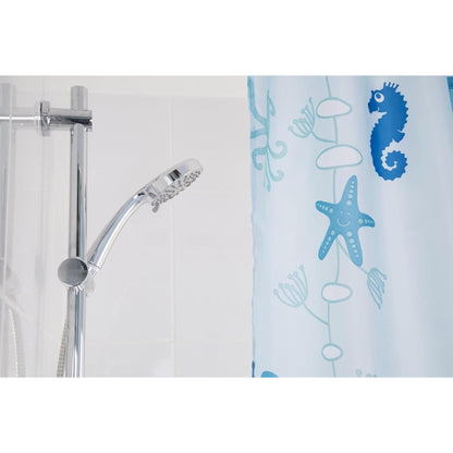 Croydex Shower Handset Eco Water Saving 5 Function Chrome Finnish AM169141