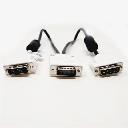 Dell DMS-59 Male To Dual DVI Male Splitter Monitor Cable 40cm TW-0WDPXD