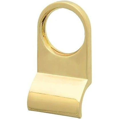 Yale Rim Cylinder Door Pull for 3.2cm Cylinder Diameter Polished Brass Finish