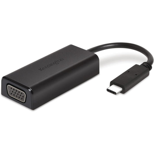 Kensington HD USB-C To VGA Adapter K33994WW CV200V Black