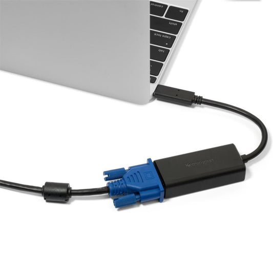 Kensington HD USB-C To VGA Adapter K33994WW CV200V Black