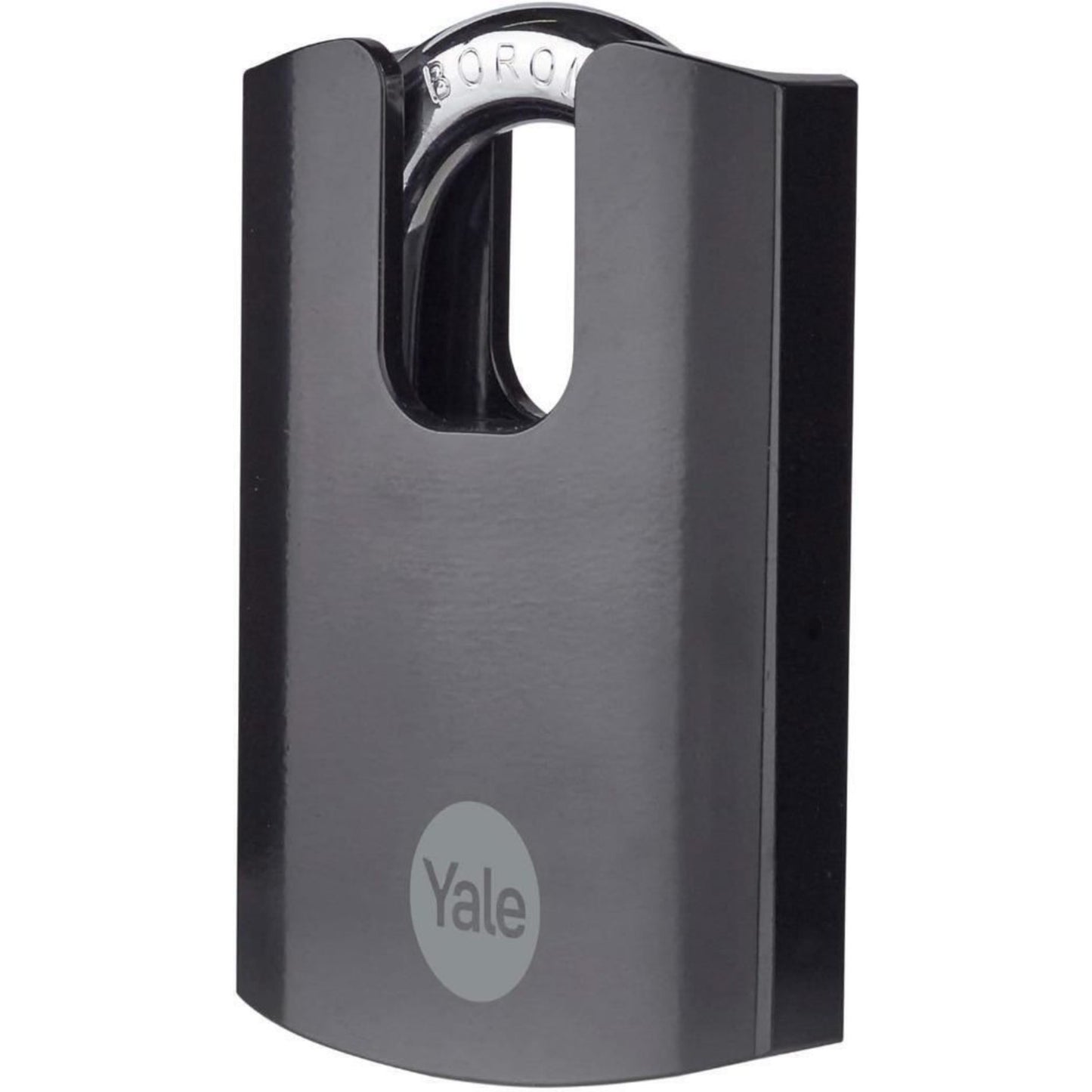 Yale Padlock Closed Shackle Maximum Security Outdoor Weatherproof 62mm Black