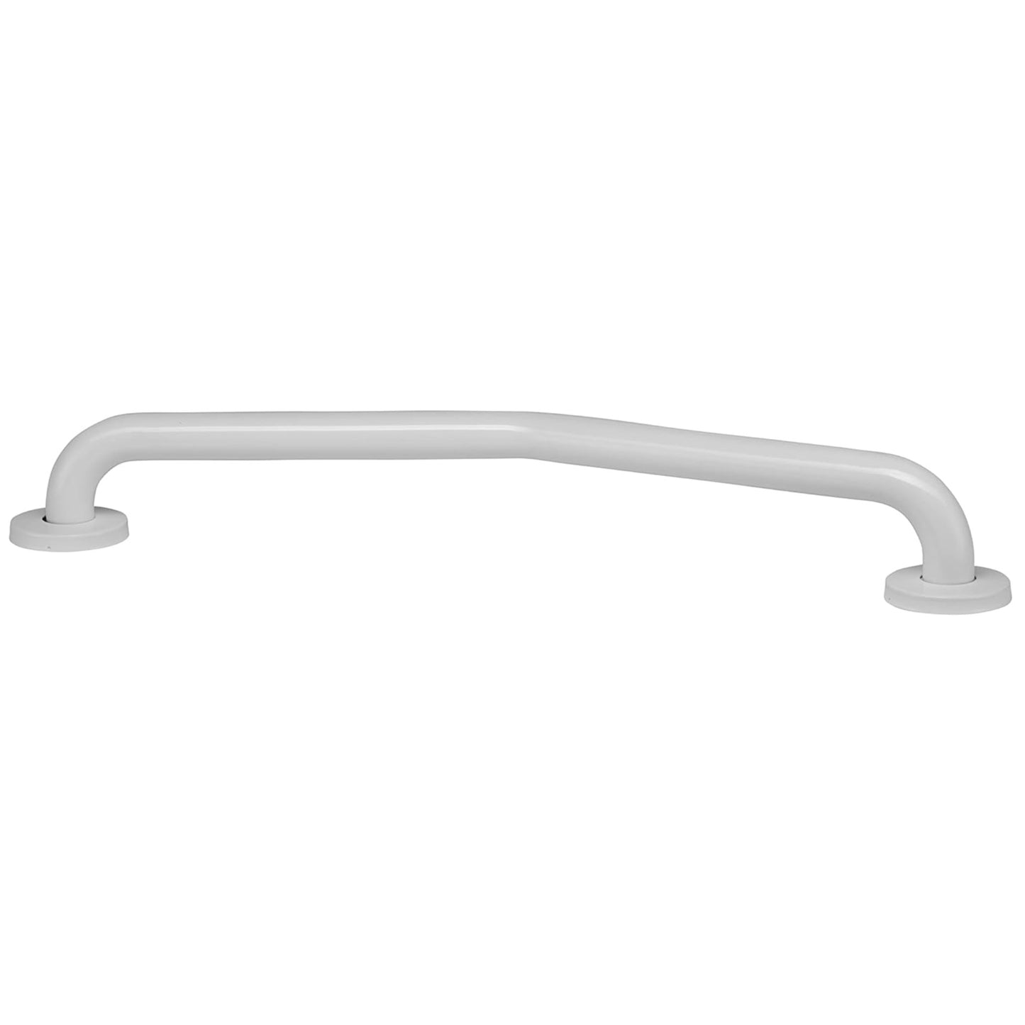 Croydex Metlex Stainless Steel White Mobility Aid Support Rail Angled Grab Bar
