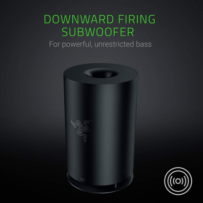Razer Nommo Pro 2.1 Gaming Speaker Systen THX Certified Audio Dolby Surround