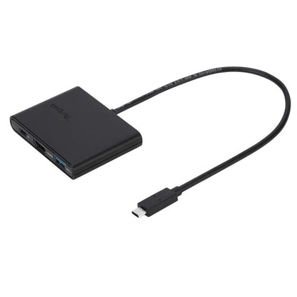 Targus Plugable USB-C Laptop Docking To HDMI/USB-C/USB-A Adapter with Power Delivery for USB-C devices