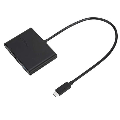 Targus Plugable USB-C Laptop Docking To HDMI/USB-C/USB-A Adapter with Power Delivery for USB-C devices