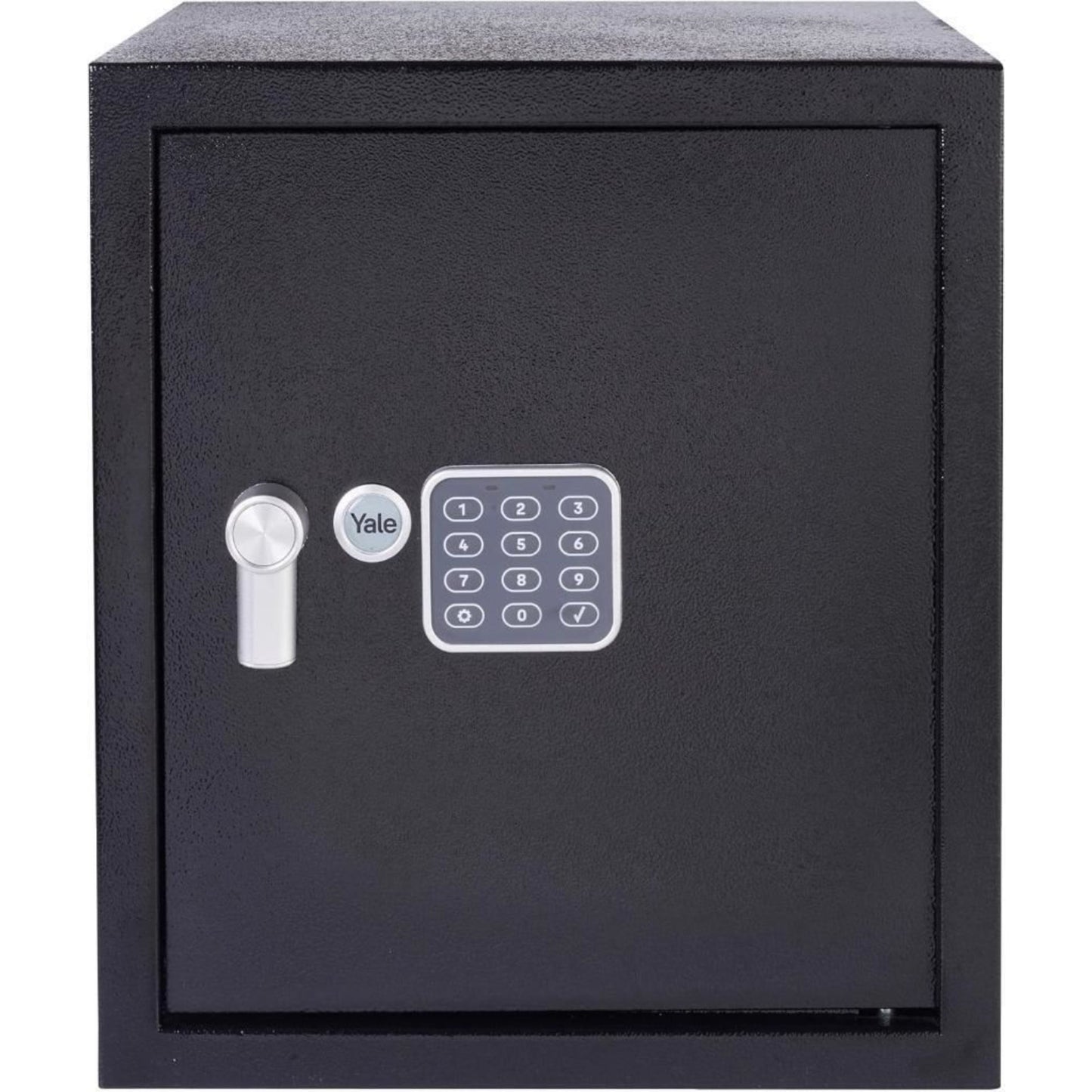 Yale Alarmed Safe 130db Built in Alarm Override Key Fixings 40 Litre 39x35x36 cm