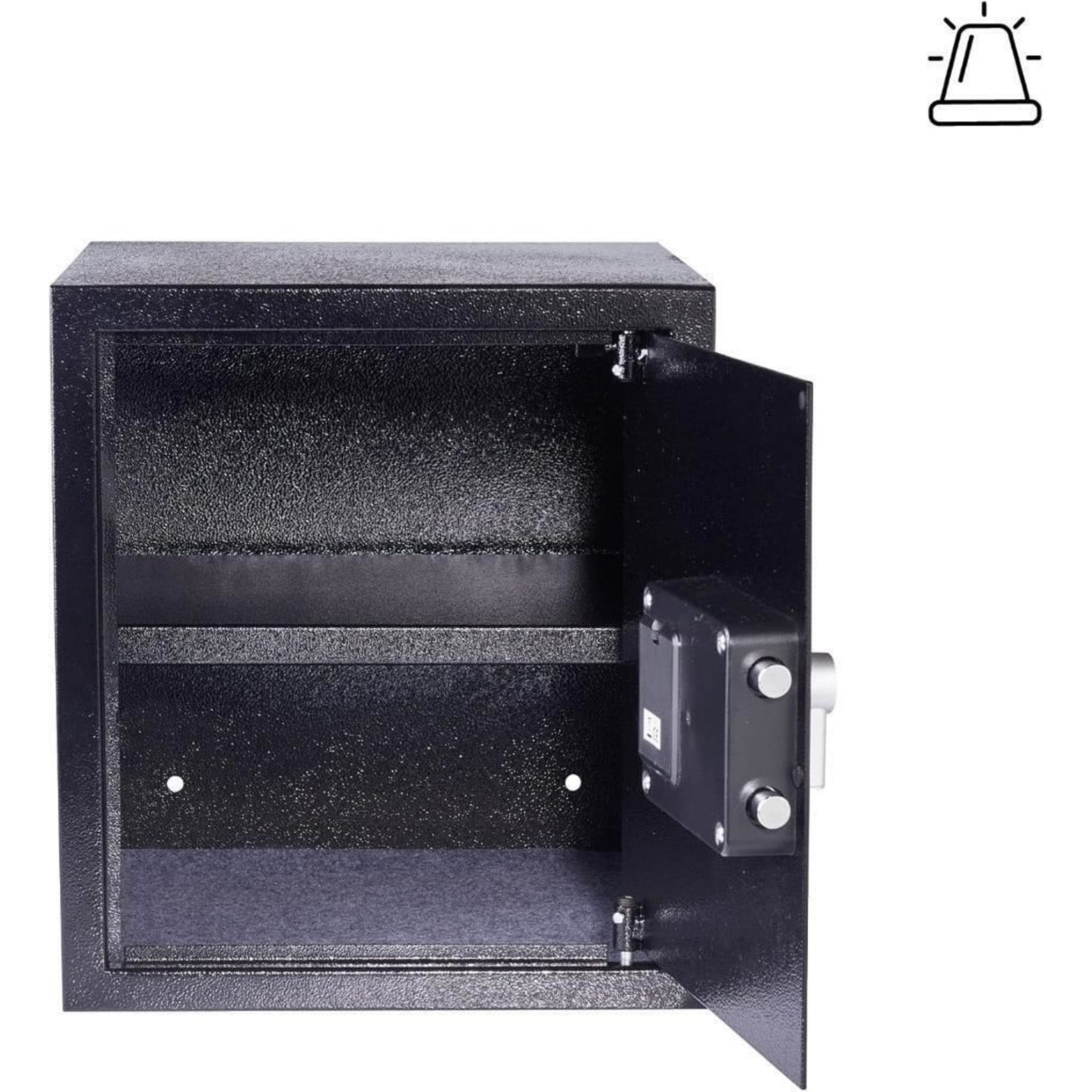 Yale Alarmed Safe 130db Built in Alarm Override Key Fixings 40 Litre 39x35x36 cm