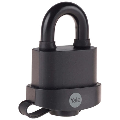 Yale Weatherproof Padlock Hight Protection Outdoor Hardened Shackle Pack of 3